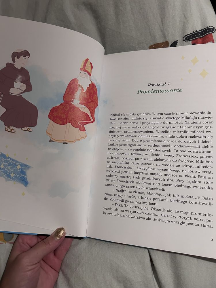 Książka dla dzieci Kot Stefan Mikołajowe opowieści