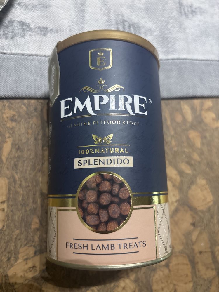 Empire splendido 100% naturalne przysmaki z jagnięciną/fresh lamb