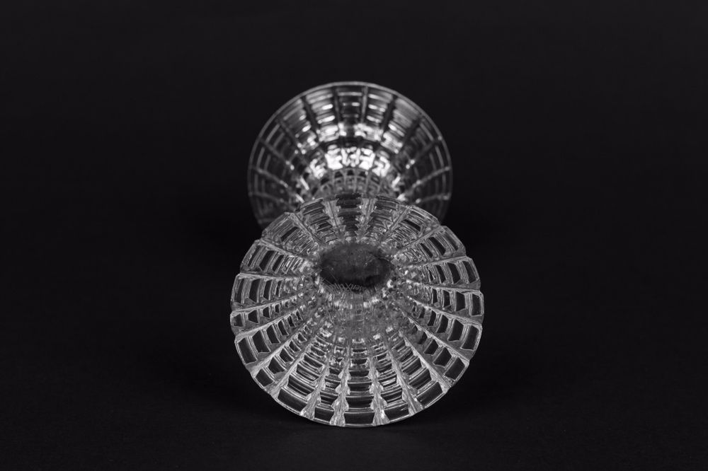 Tapio Wirkkala design  Polaris Rosenthal swiecznik kryształ