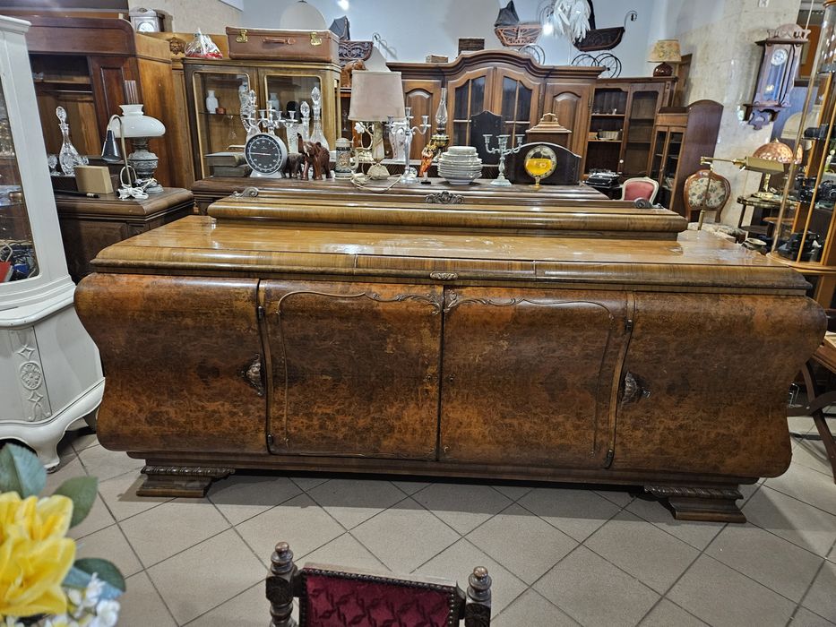 Stary Duży Bufet Art Deco