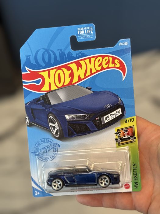 Hot Wheels STH 2019 Audi R8 Spyder V10 Super treasure hunt protektor
