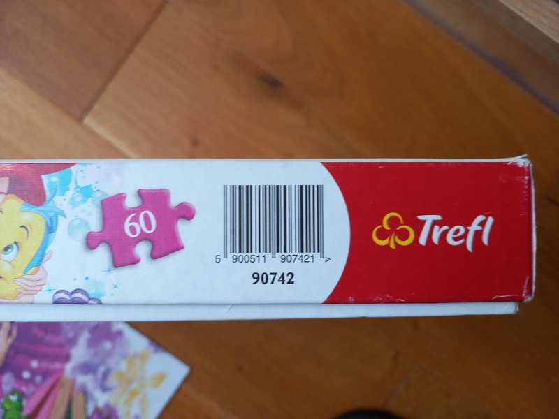 2 w 1 Puzzle Trefl "Disney" - 2x60 elementów