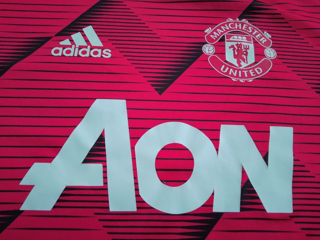 Manchester United 2019/20 bluza treningowa Adidas z kominem XS
