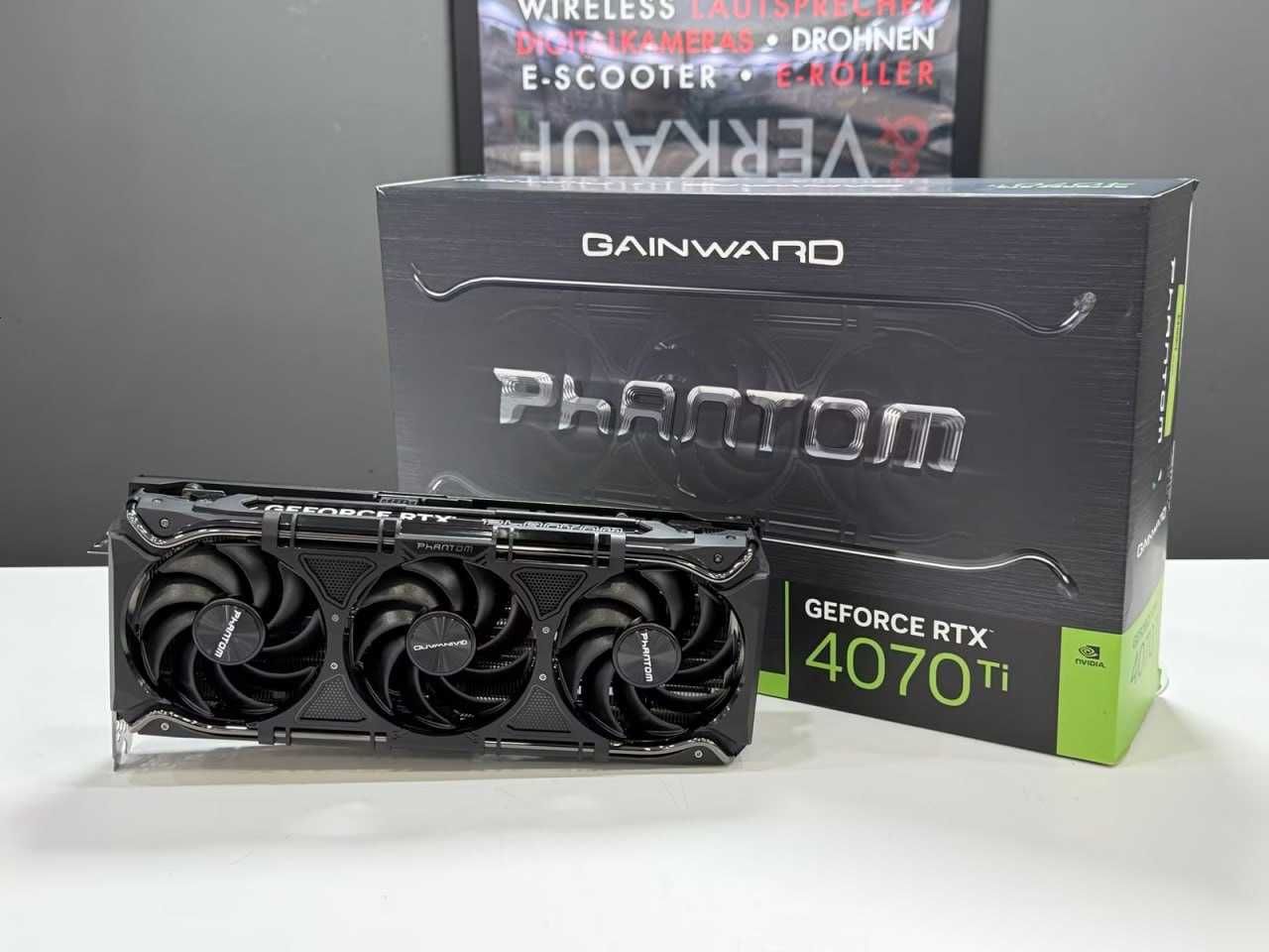 Karta Graficzna Gainward GeForce RTX 4070 Ti Phantom GS 12GB jak nowa