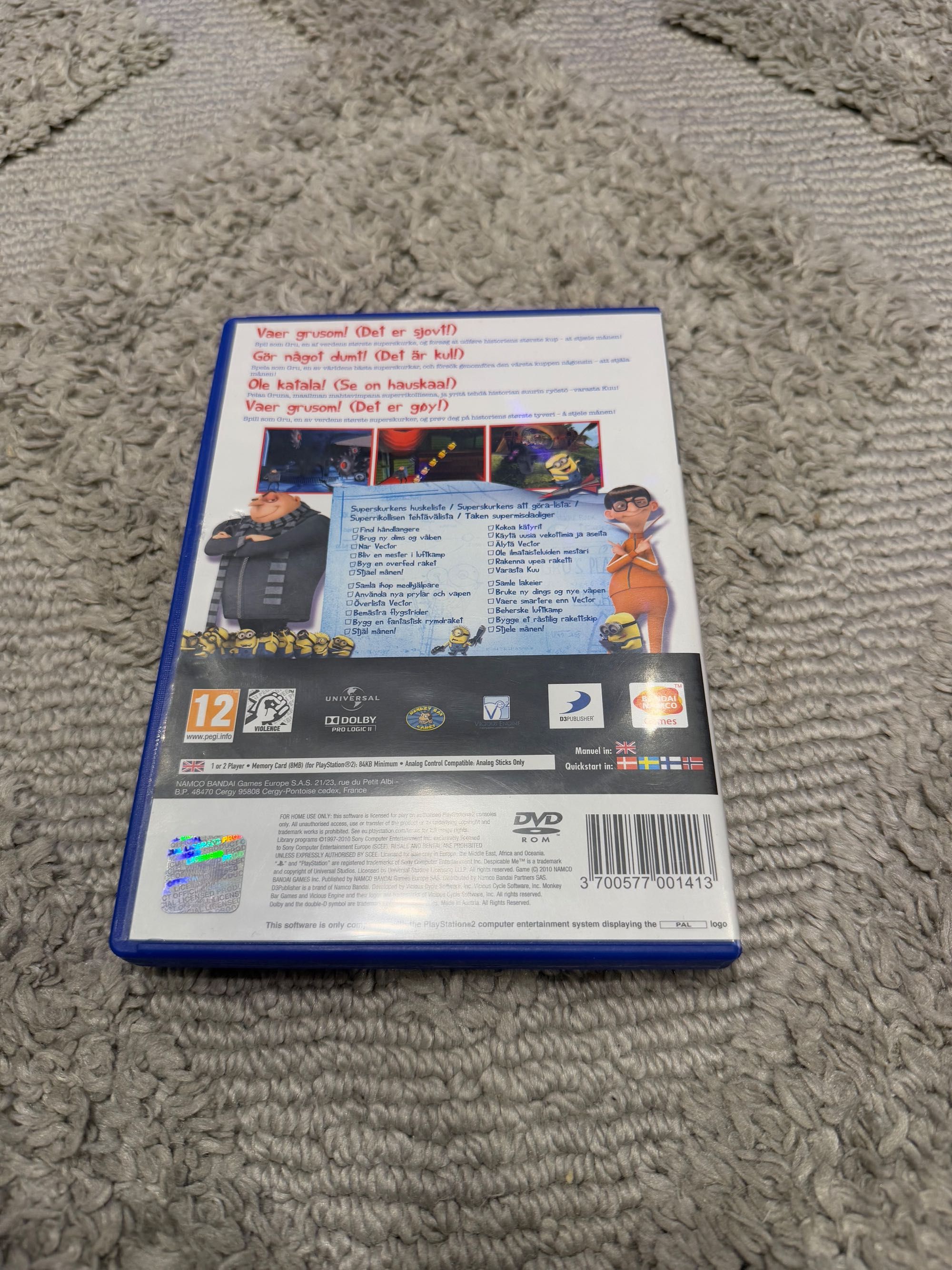 despicable me ps2