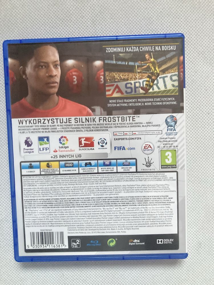 Gra FIFA 17, 18, 19 na PS4 / PS5