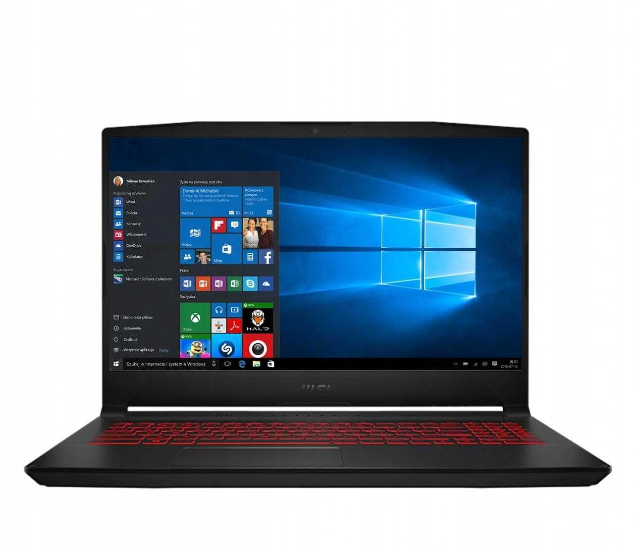 MSI Katana GF66 RTX3070 IDEAŁ 15,6" Intel i7 16GB/1TB Gw12 11UG-461XPL