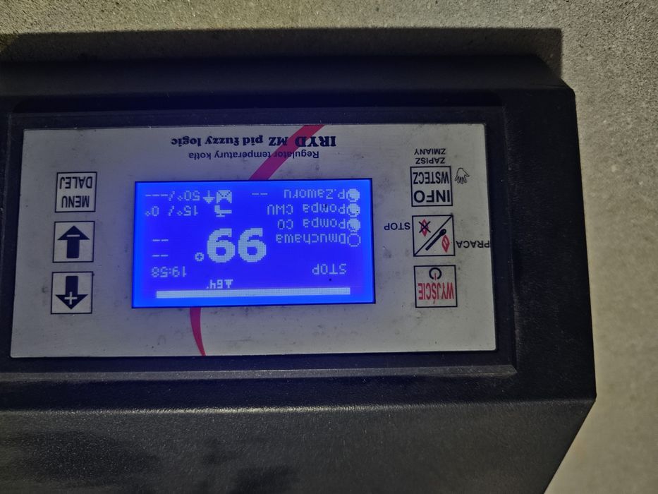 Sterownik kotła Iryd MZ z PID
