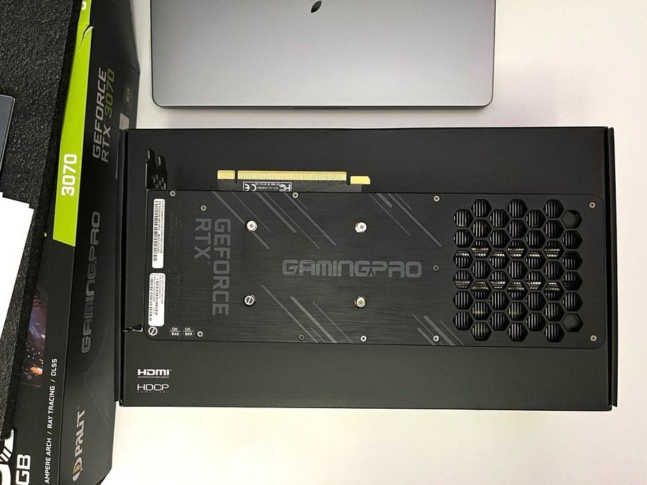 Відеокарта Palit GeForce RTX 3070 GamingPro OC 8GB (Розетка)