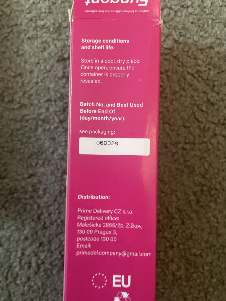 Fungent premium 80ml krem do stóp przeciwgrzybiczy  2506
