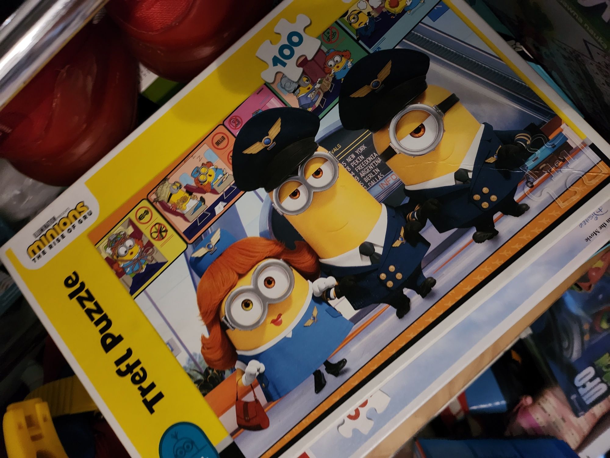 Puzzle minionki 100 elementow