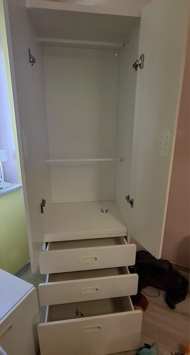 Ikea Smastad szafa i skrzynia na zabawki
