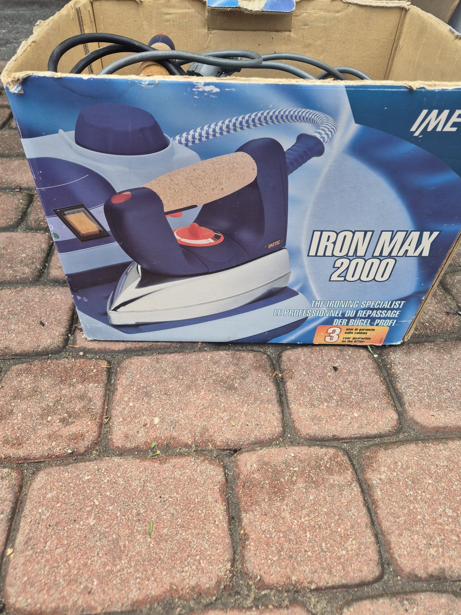Stacja parowa Iron Max 2000 Imetec