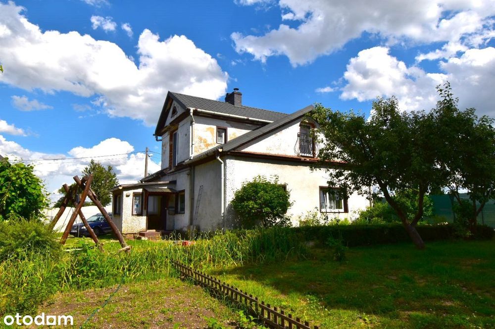 Dom wolnostojący w spokojnej okolicy działka 12ar!