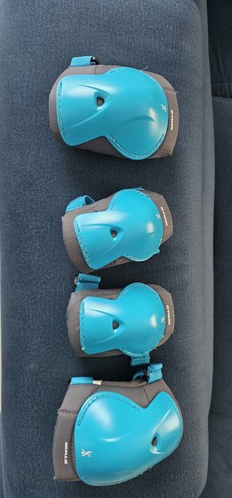 Btwin Ochraniacze łakocie i kolana na rower/rolki/hulajnogę