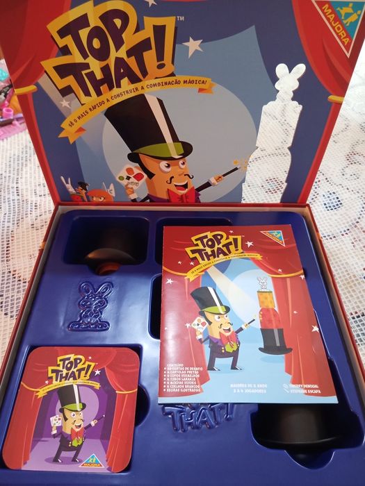 Balance board game, new: Top That! Mr Magic64584835825922122