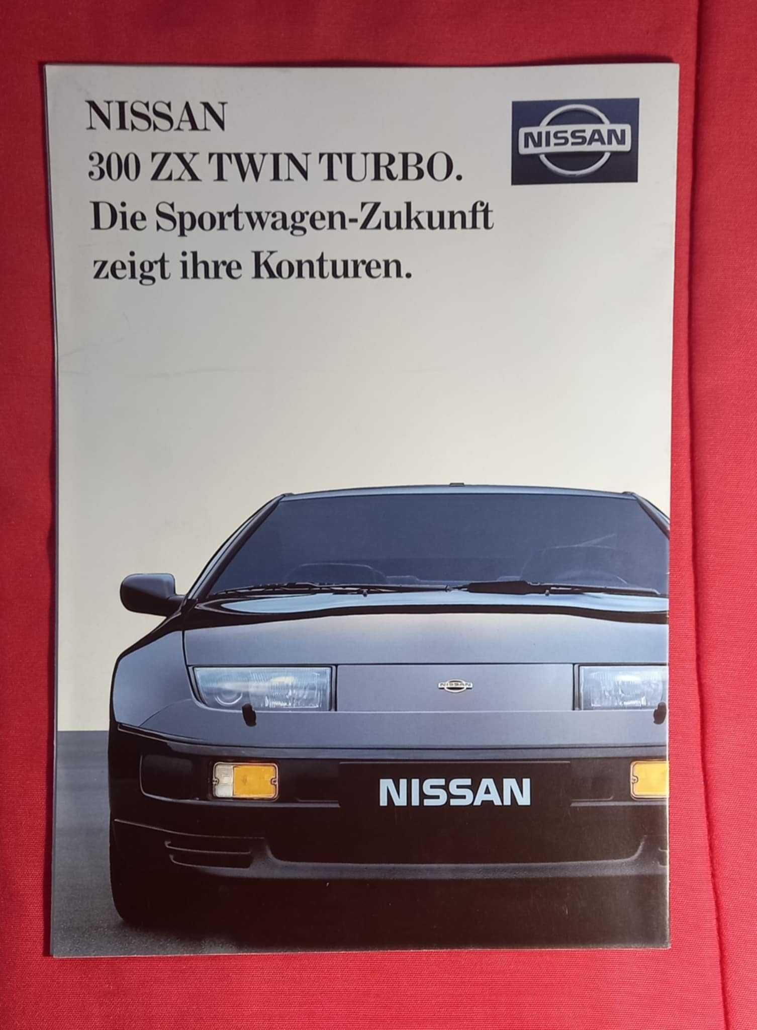 Folheto de apresentação Nissan 300ZX