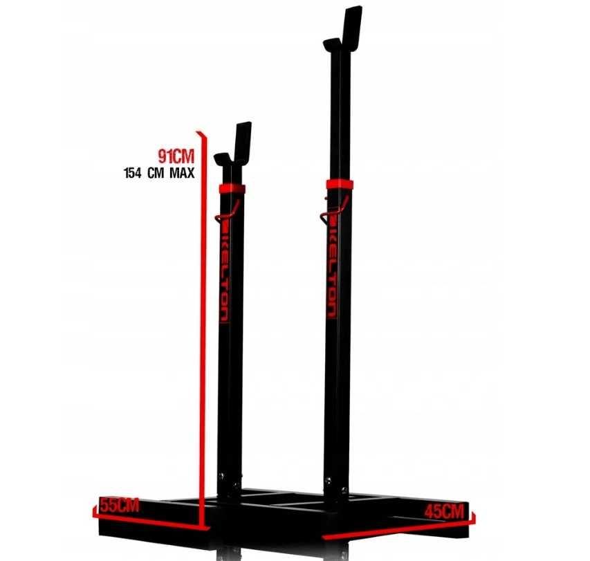 Zestaw Kelton Ławka regulowana HL1 200kg + Stojaki HS1 400kg