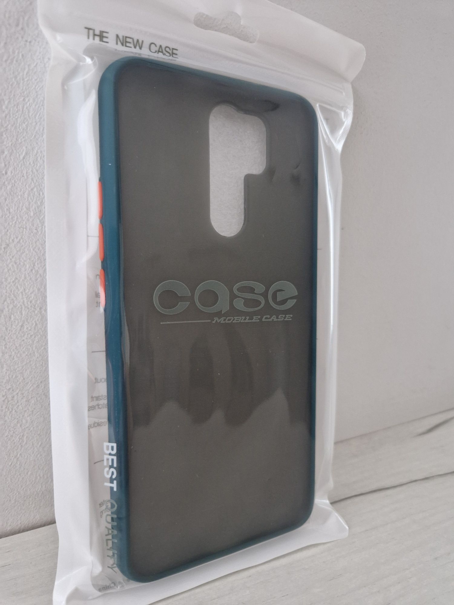 Vennus Color Button Bumper do Xiaomi Redmi 9 Zielony