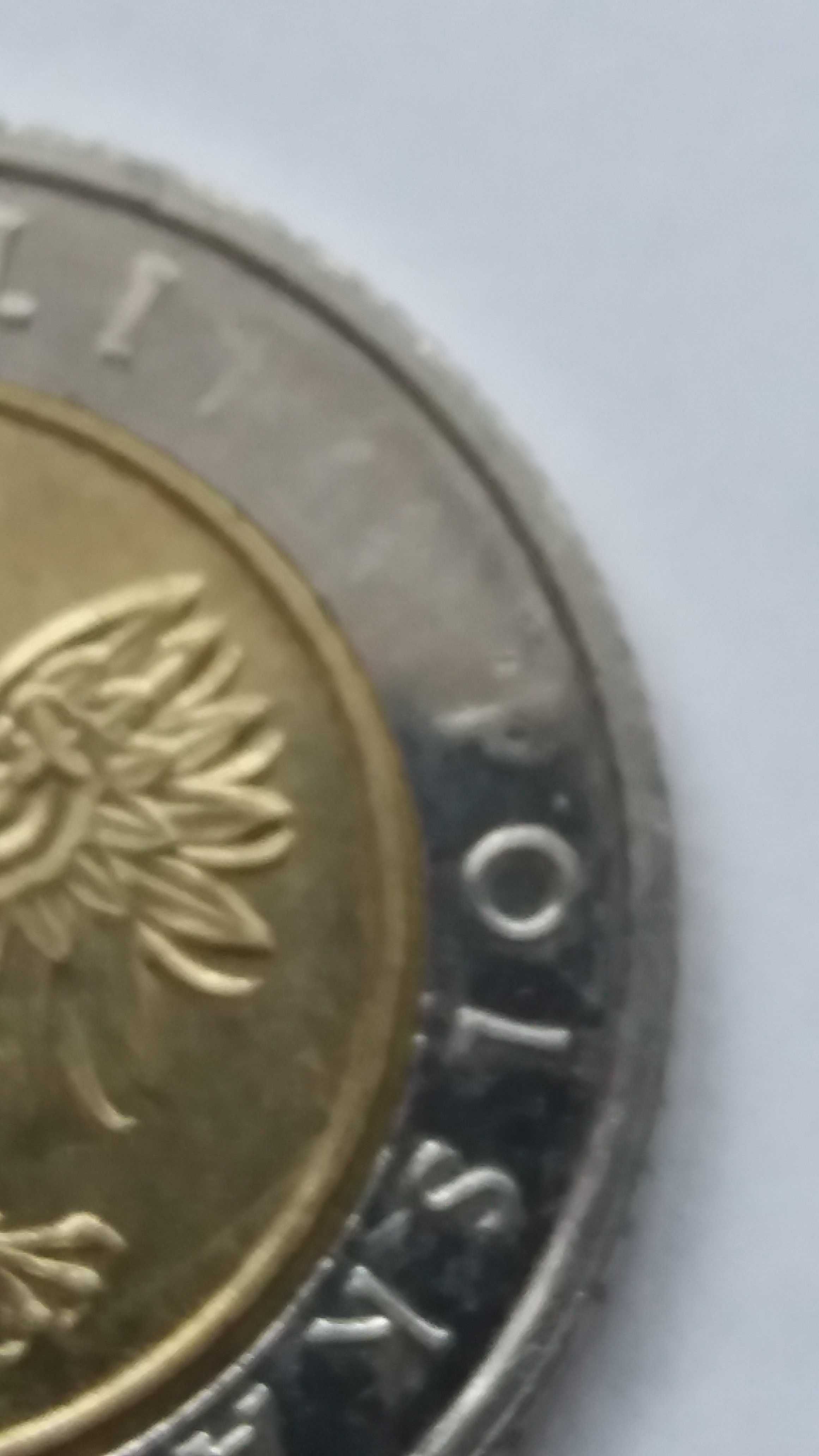 oML M519, stara moneta 5 zł złoty 2021 destrukt Polska używane