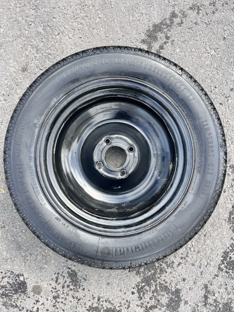 Koło dojazdowe Peugeot Citroen t135/90 r16 3008 c4 2008 c4 picass 5008