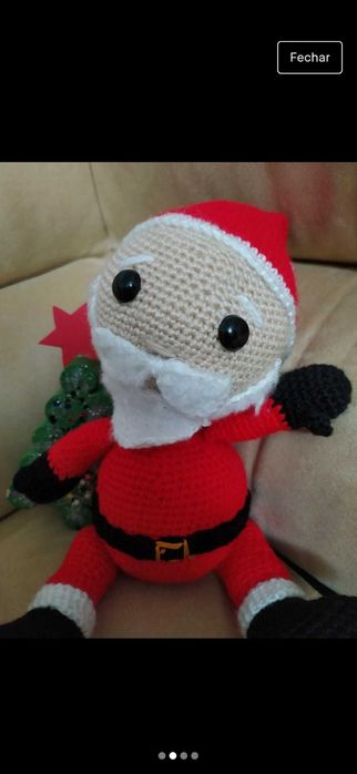 Amigurumi do Pai Natal