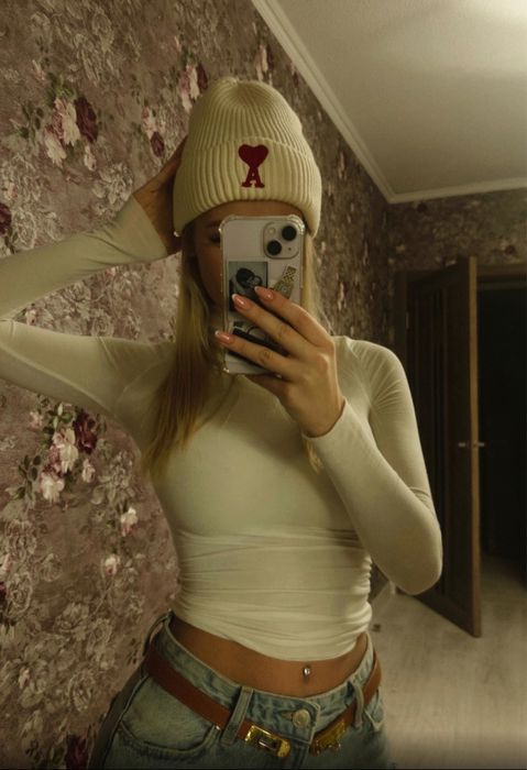 Шапка Ami жіноча