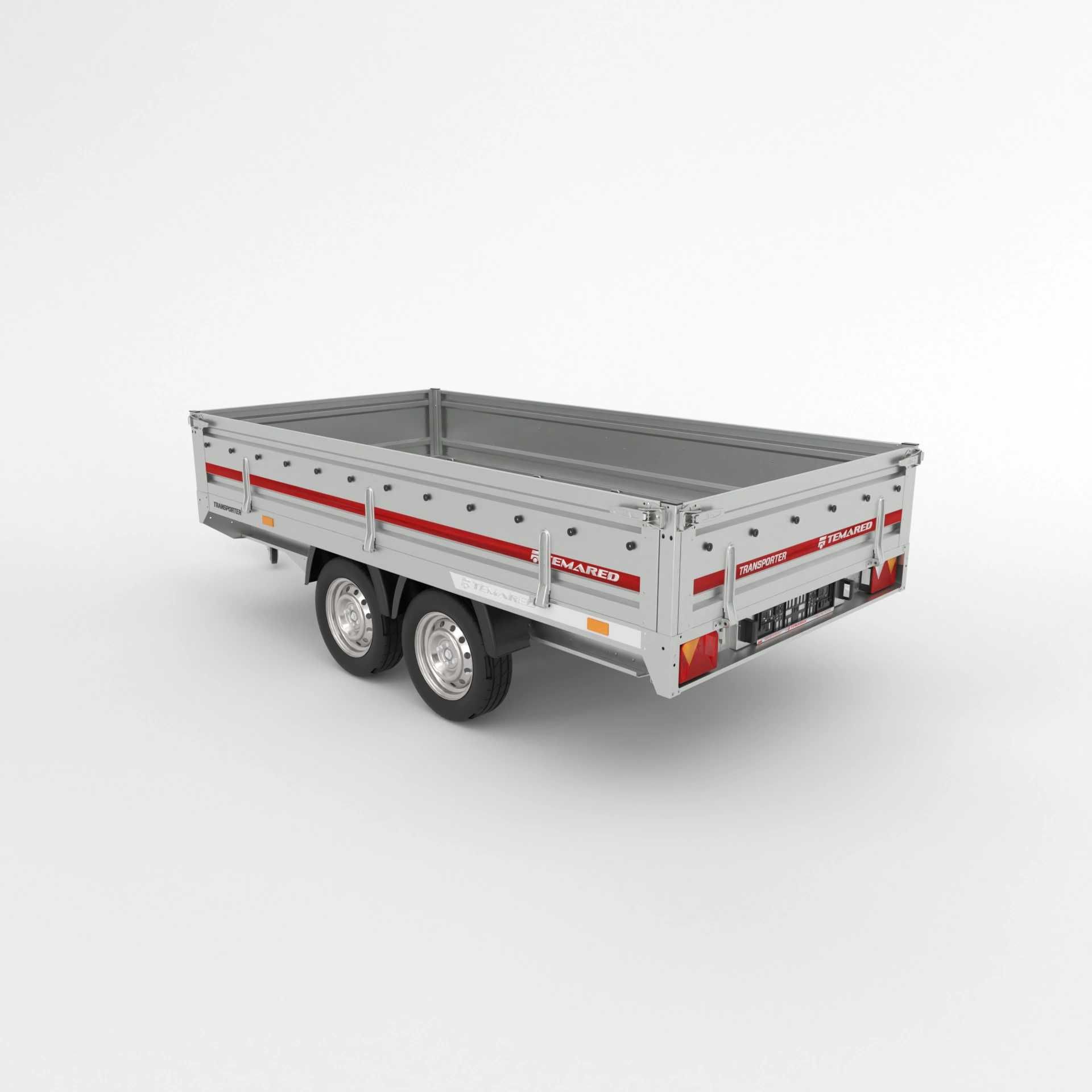 TEMARED TRANSPORTER 3015/2 - nowa przyczepka 304 x 151 cm - dostawa