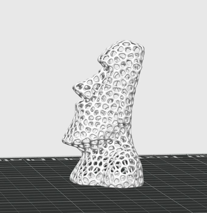 Moai Voronoi - Mistério da Ilha