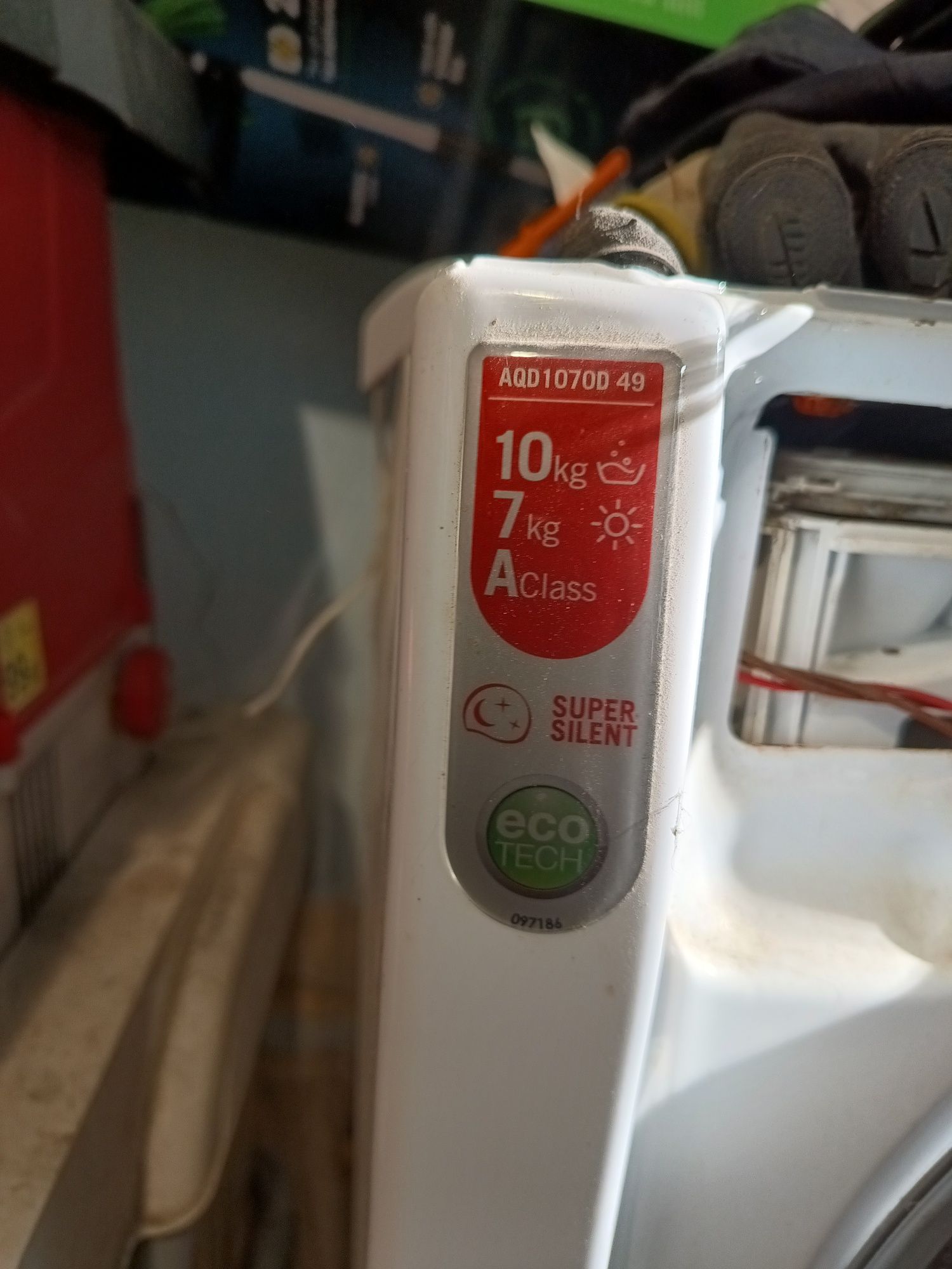 Część do pralki 10kg  aqd 1070d 49 eu