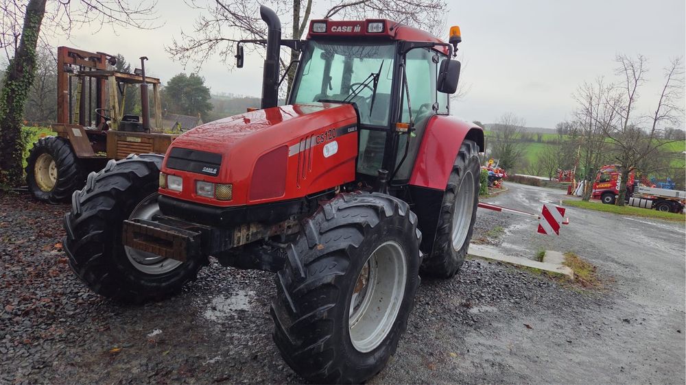 Case Cs 120 świeżo Sprowadzony 120km sisu Klima oryginał case mx puma