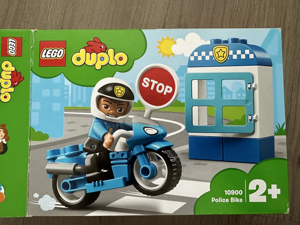 Lego duplo - carro e mota policia(2x)