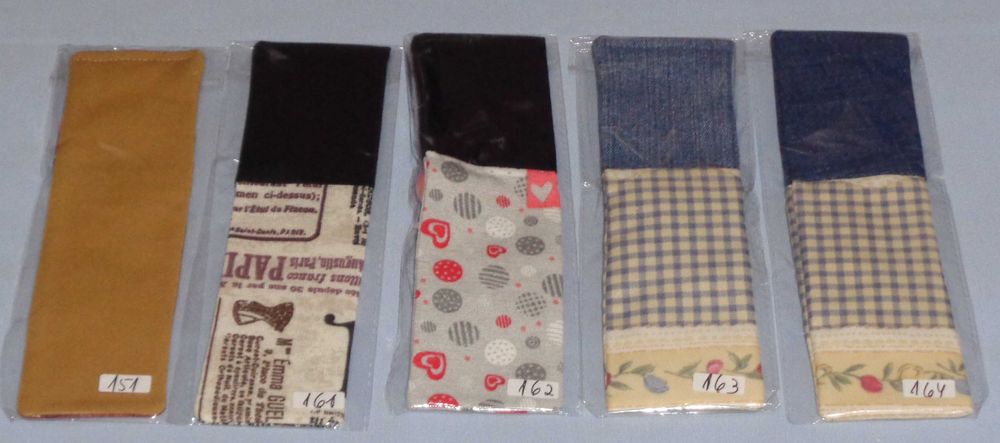 Marcadores para livros em tecido (NOVOS)