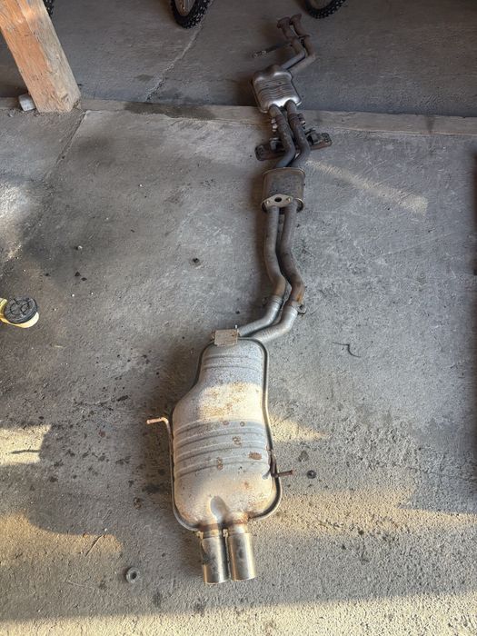 Tłumik wydech końcowy bmw e46 320i 325i 330i m54b25 m54b30 m54b22 2.5