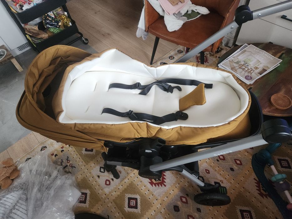 Sprzedam wozek Recaro Sadena kolor brazowy-zloty