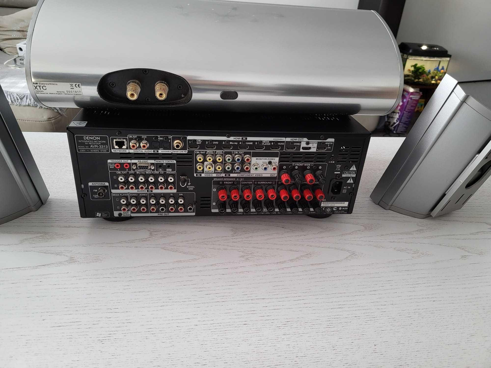 Kino Domowe Bowers & Wilkins plus Denon AVR- 3313