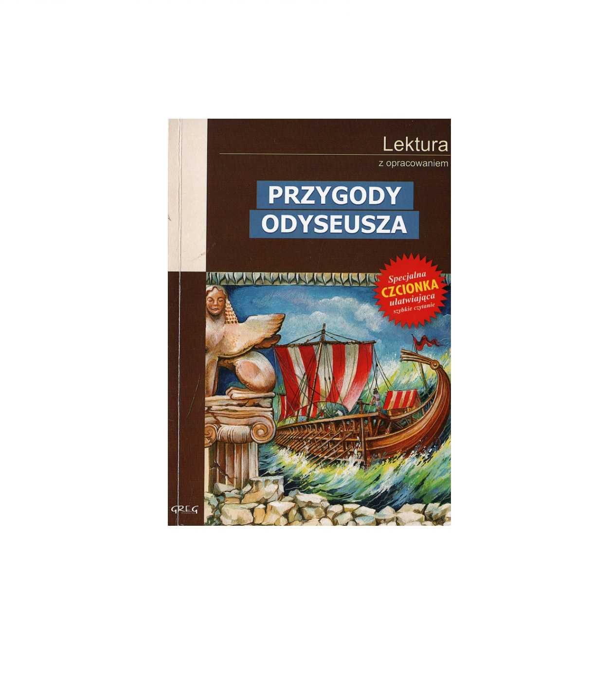 Przygody Odyseusza z opracowaniem - Barbara Ludwiczak