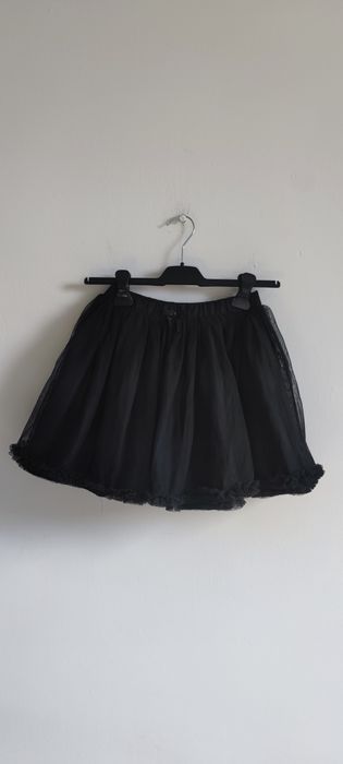 Czarna tiulowa spódniczka H&M roz 140 cm