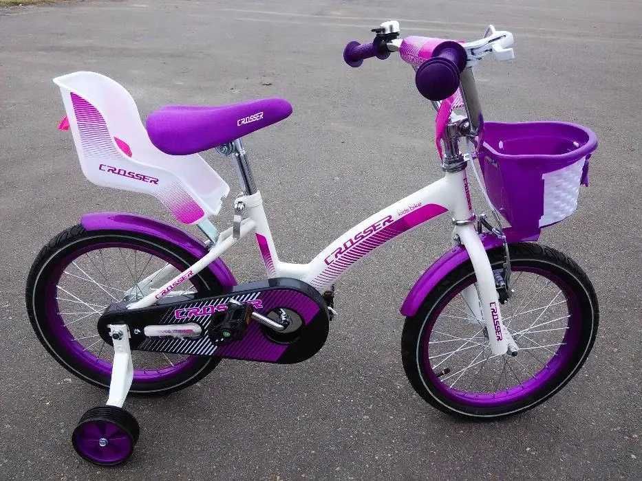 Дитячий велосипед Kids bike Crosser 16-18-20".Новые