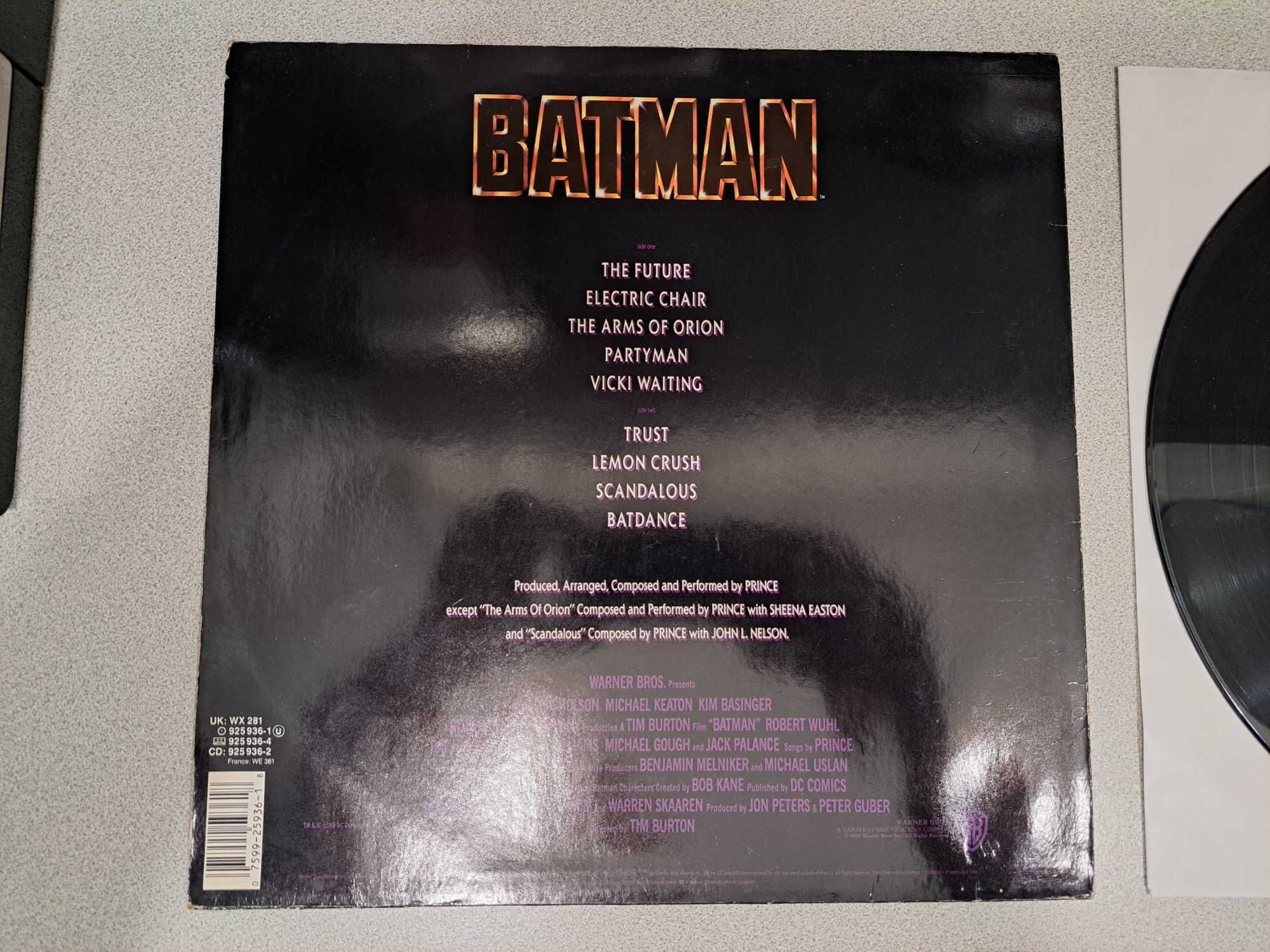 Płyta winylowa LP Prince - Batman EX+/EX