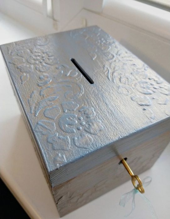 Skarbonka na klucz handmade