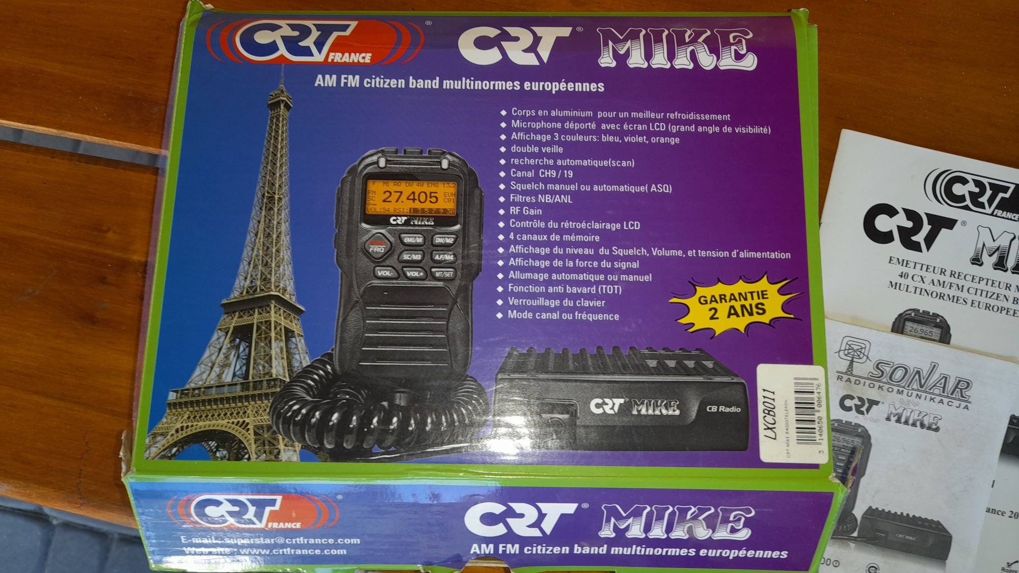 Cb. radio CRT Mike