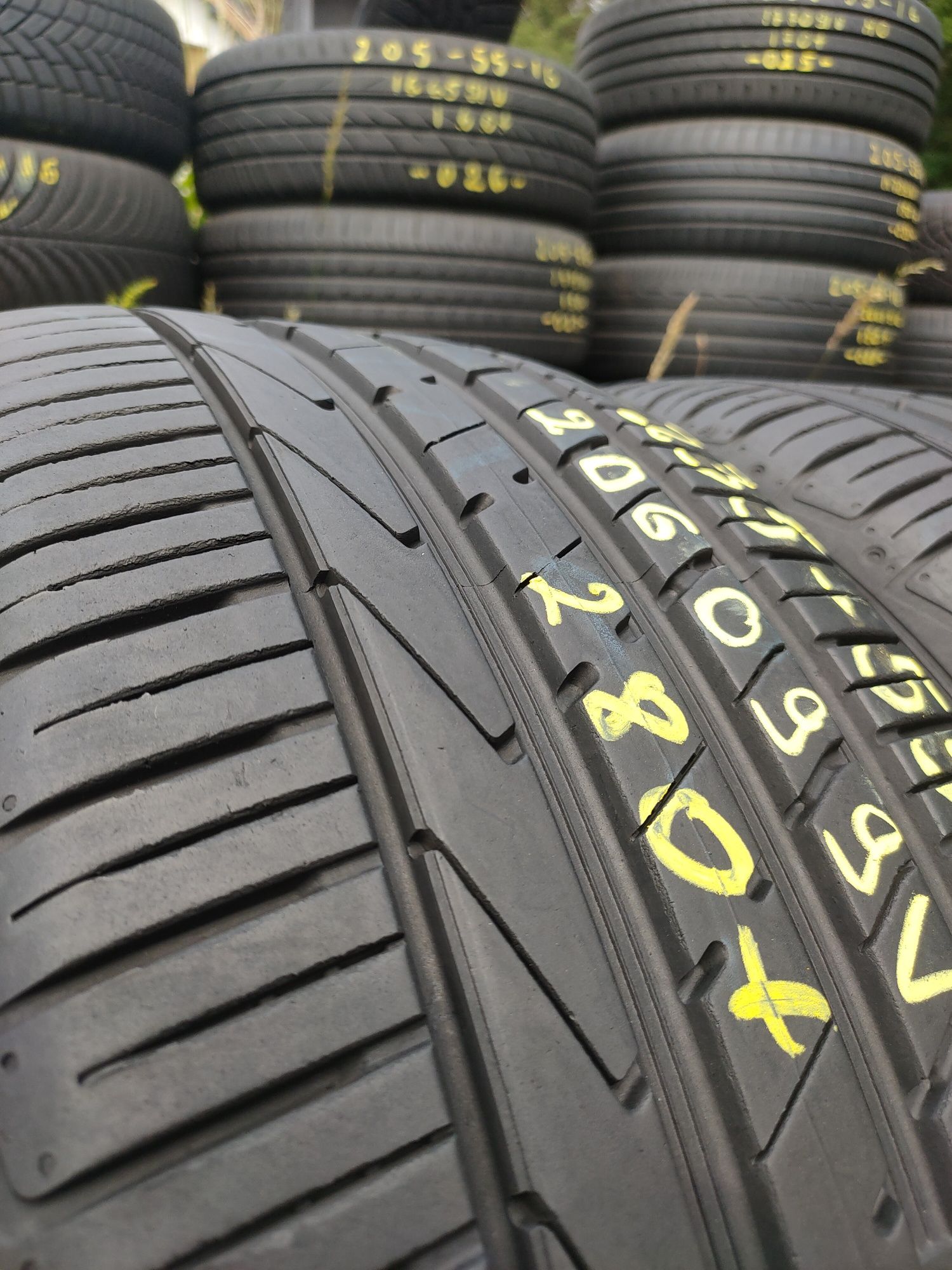 2x 235/55R17 Hankook Ventus S1 evo2 SUV 2020r 6mm FAKTURA ADIGO