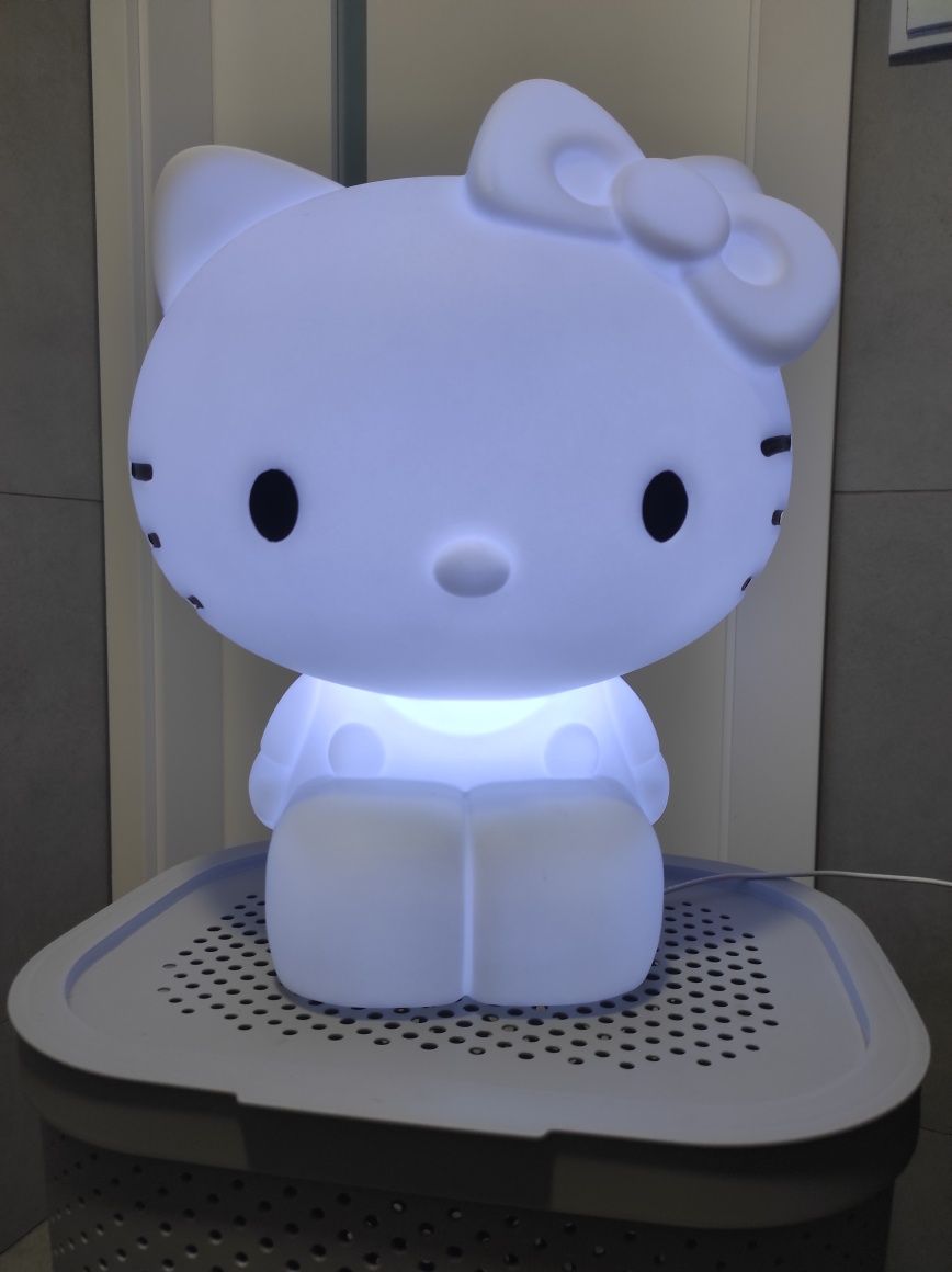 Lampka LED XXL hello kitty lampka nocna pilot