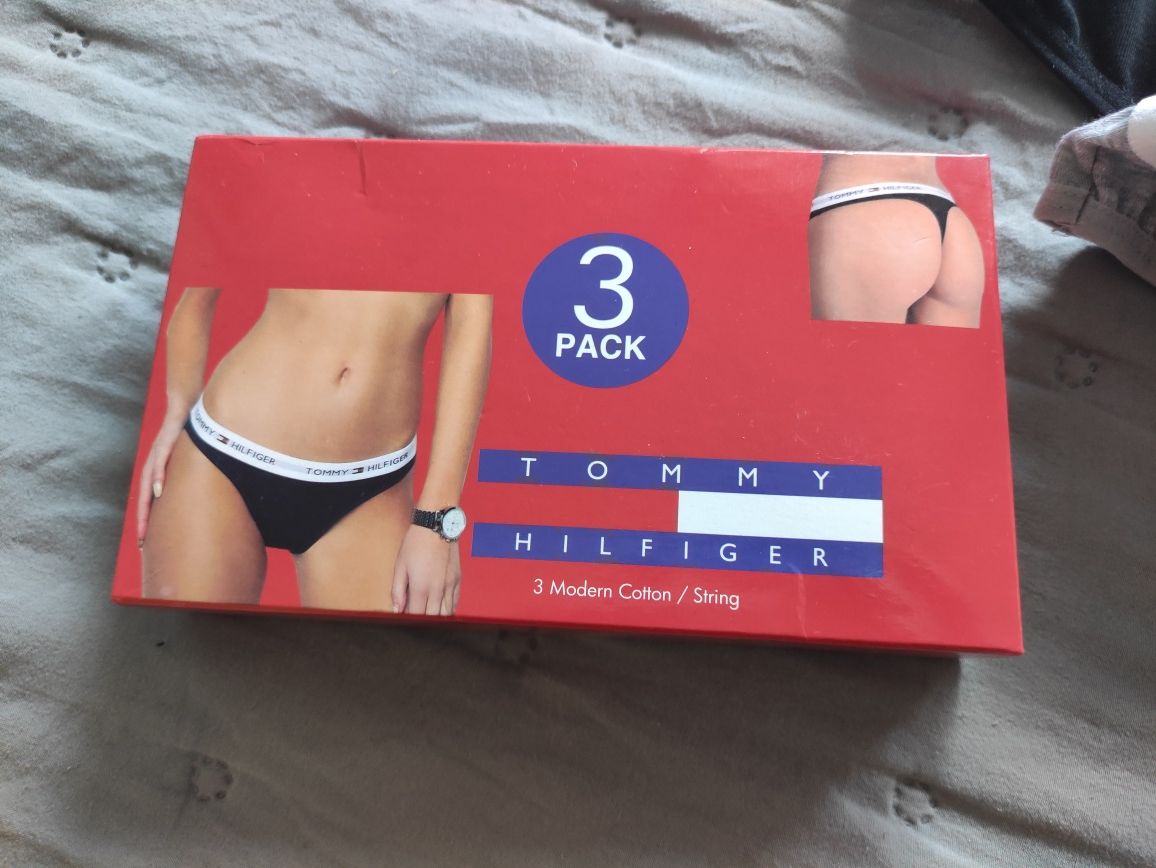 3pak stringów Tommy Hilfiger rozm.S