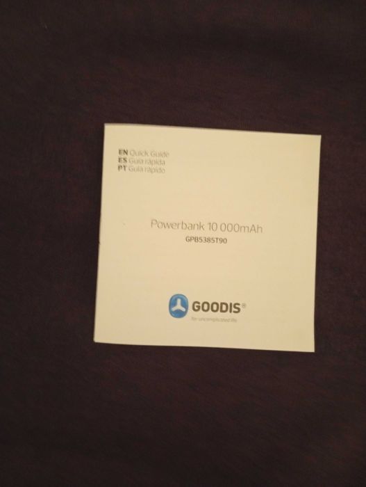 powerbank 10.000 mah goodis
