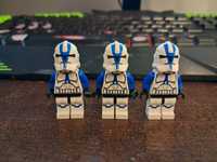 Trzech 501 legion trooper lego