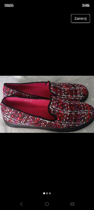 Buty mokasyny damskie