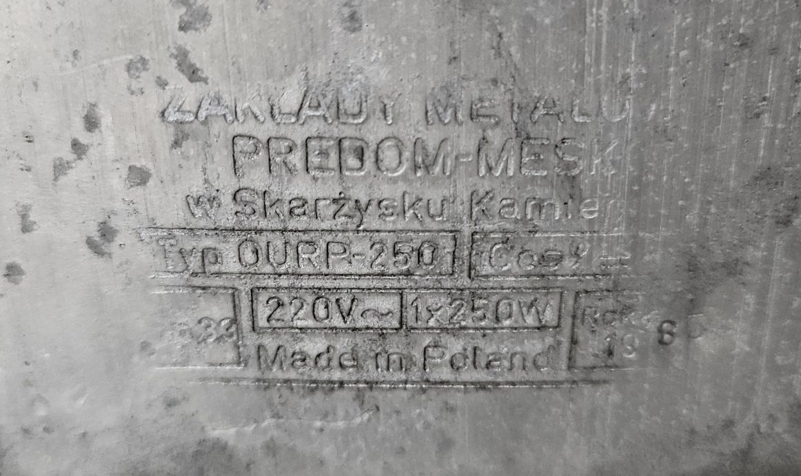 Lampa przemysłowa PRL 250W 1985
