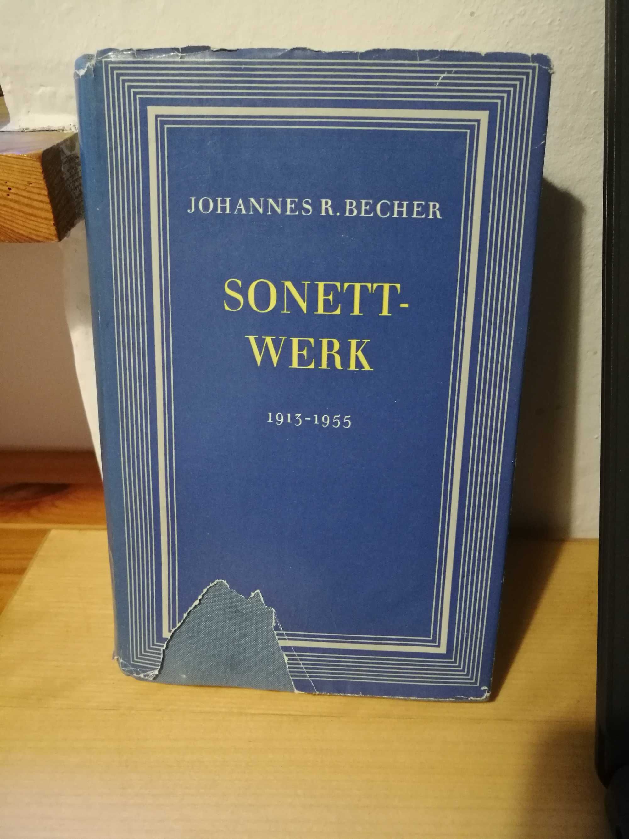 Johannes B. Becher "Sonett-Werk 1913-55" - po niemiecku